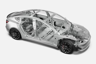Tesla Model 3 chassis