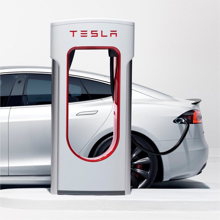 Tesla Supercharger and Tesla Model 3